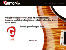 Tablet Screenshot of guitopia.com